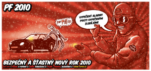 Auto TOPRA přeje bezpečný rok 2010